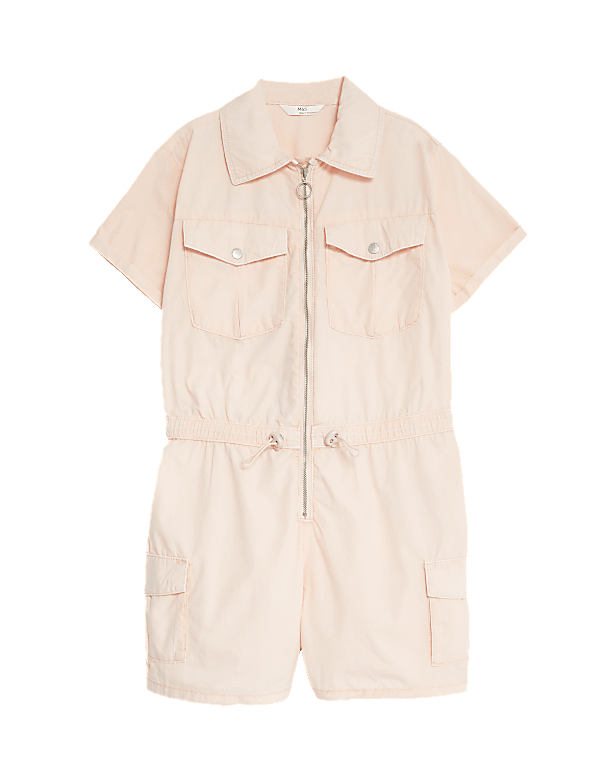 Pure Cotton Playsuit (6-16 Yrs)