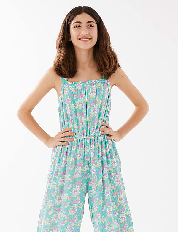 Floral Jumpsuit (6 - 16 Yrs)