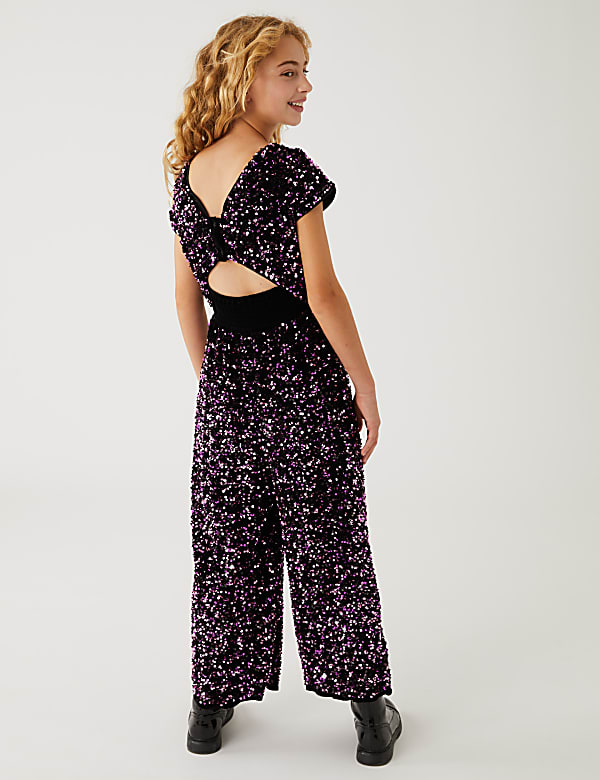 Sequin Jumpsuit  (6 -16 Yrs)