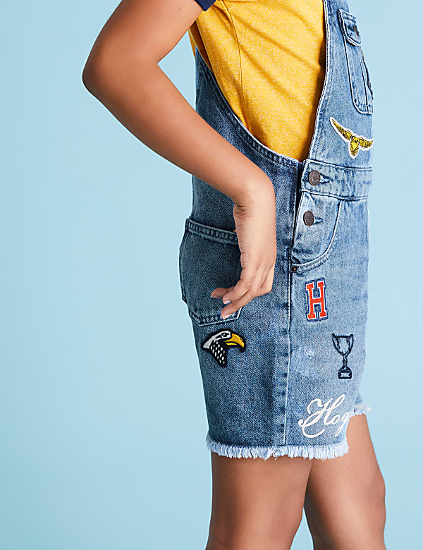 Harry Potter&trade; Embroidered Dungarees (6-16 Yrs)