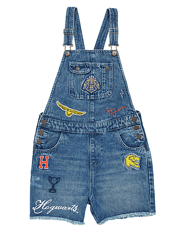 Harry Potter&trade; Embroidered Dungarees (6-16 Yrs)