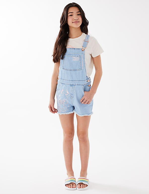 Buy Denim Snoopy™ Dungarees (6 -16 Yrs) at Marks & Spencer