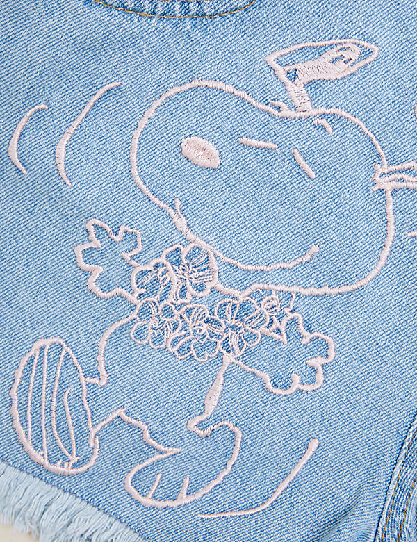 Denim Snoopy&trade; Dungarees (6 -16 Yrs)