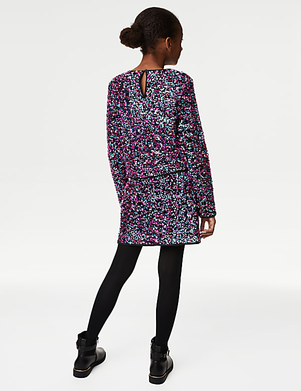 2pc Sequin Top & Bottom Outfit (6-16 Yrs)