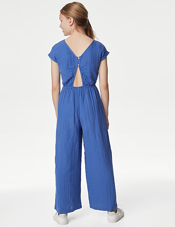 Pure Cotton Jumpsuit (6-16 Yrs)