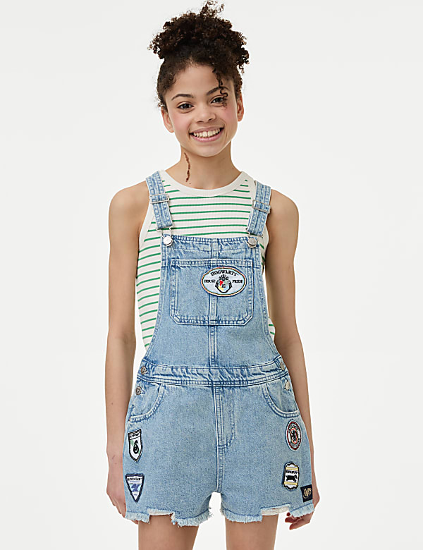 Denim Harry Potter™ Dungarees (6-16 Yrs)