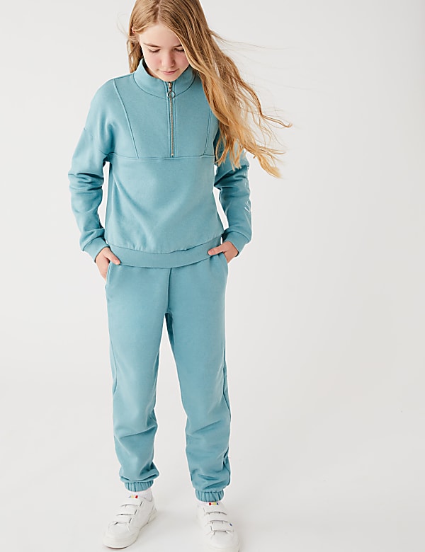 Buy 2pc Cotton Rich Jogger Set at Marks Spencer
