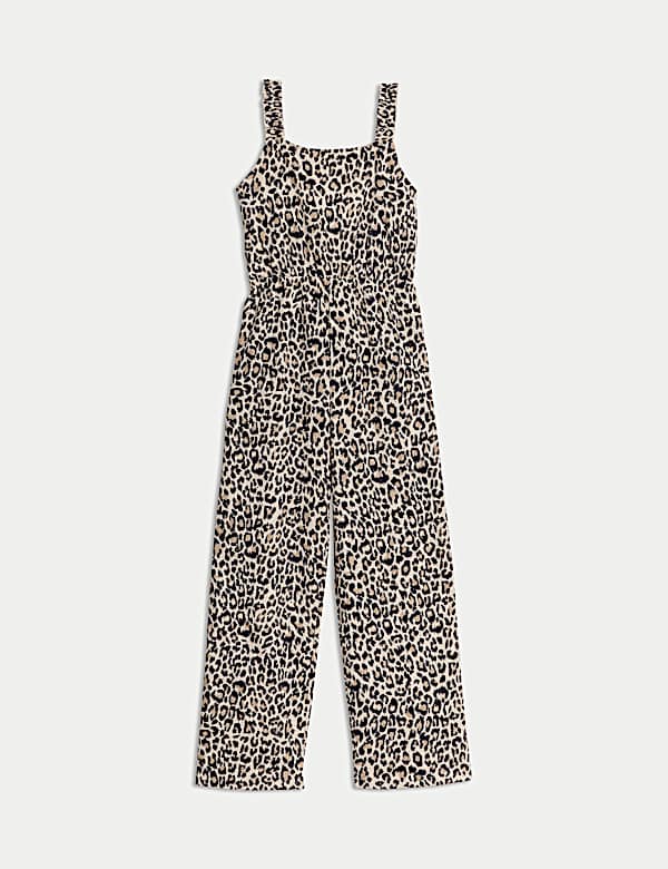 Leopard Print Jumpsuit (6-16 Yrs) - LU