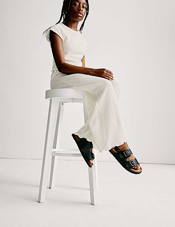 2pc Textured Top and Trousers Outfit (6-16 Yrs)