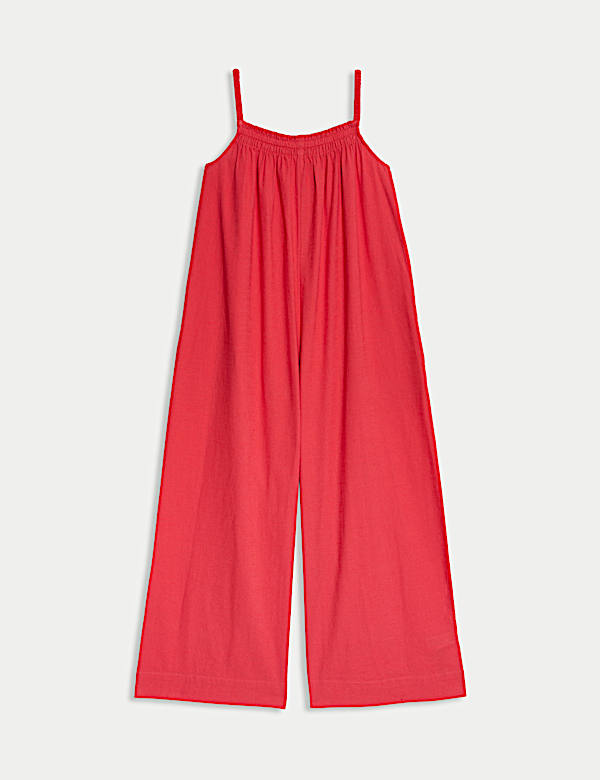 Pure Cotton Striped Jumpsuit (2-16 Yrs) - DK