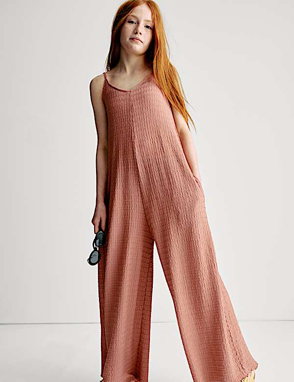 Crinkle Jumpsuit (6-16 Yrs) - RS