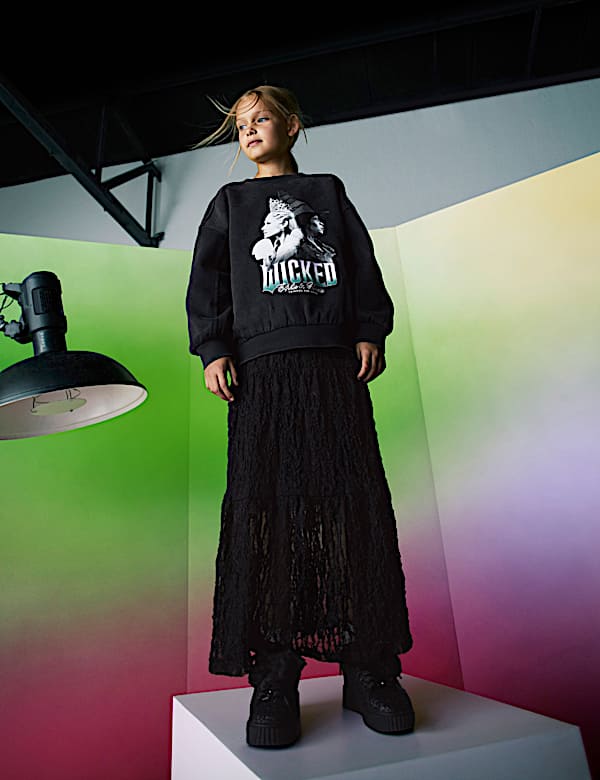 Cotton Rich Wicked™ Graphic Sweatshirt (6-16 Yrs) - CA