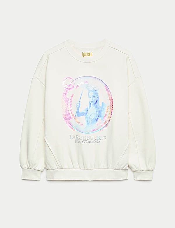 Cotton Rich Wicked™ Graphic Sweatshirt (6-16 Yrs) - JE