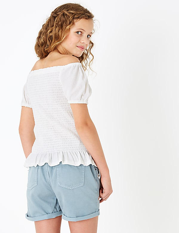 Shirred Top