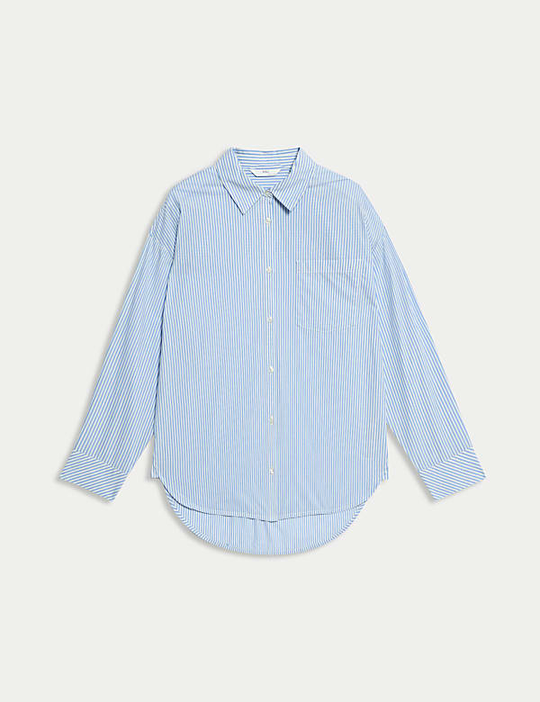 Pure Cotton Striped Shirt (6-16 Yrs) - JP