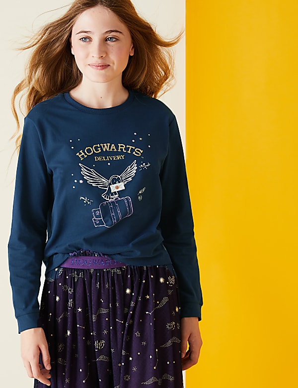 Harry Potter™ Pure Cotton Sequin Top (2-16 Yrs)