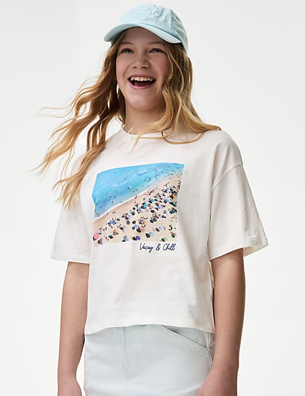 Pure Cotton T-Shirt (6-16 Yrs)