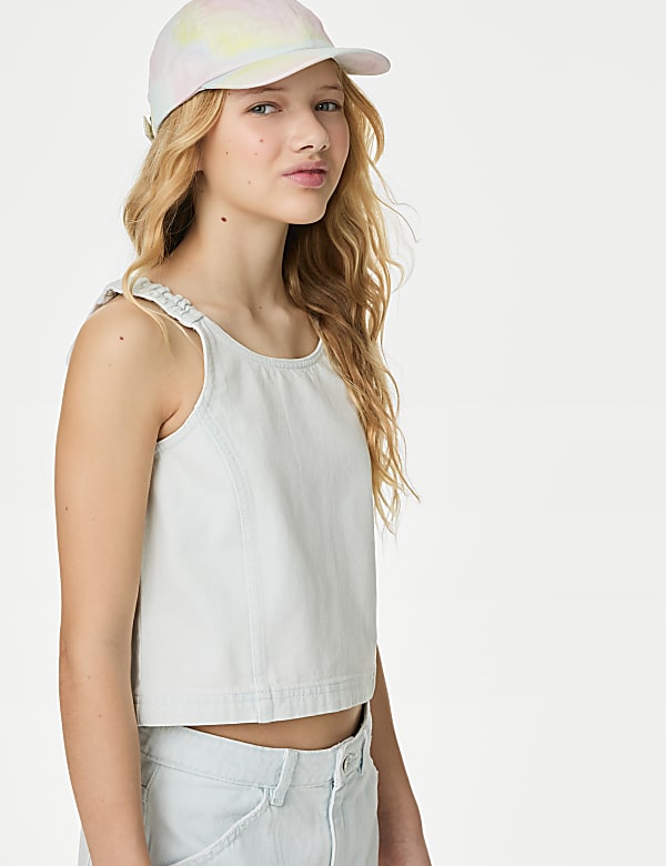 Camiseta denim (6-16&nbsp;años) - US