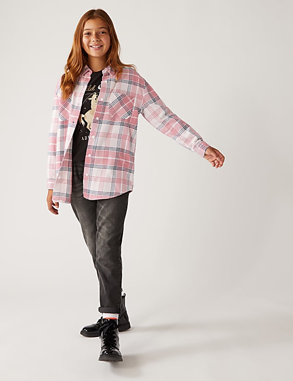 Pure Cotton Checked Shirt