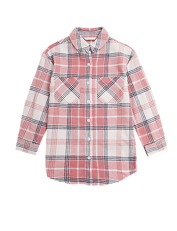 Pure Cotton Checked Shirt