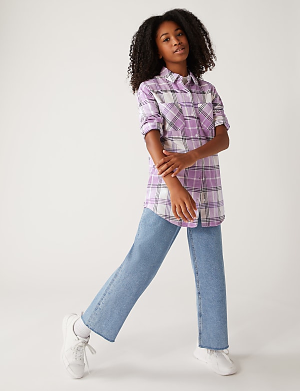 Pure Cotton Checked Shirt