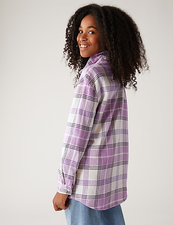 Pure Cotton Checked Shirt