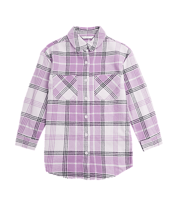 Pure Cotton Checked Shirt