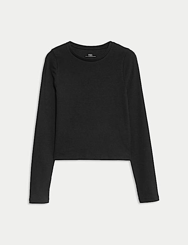Cotton Rich Ribbed Plain Top (6-16 Yrs) - SI