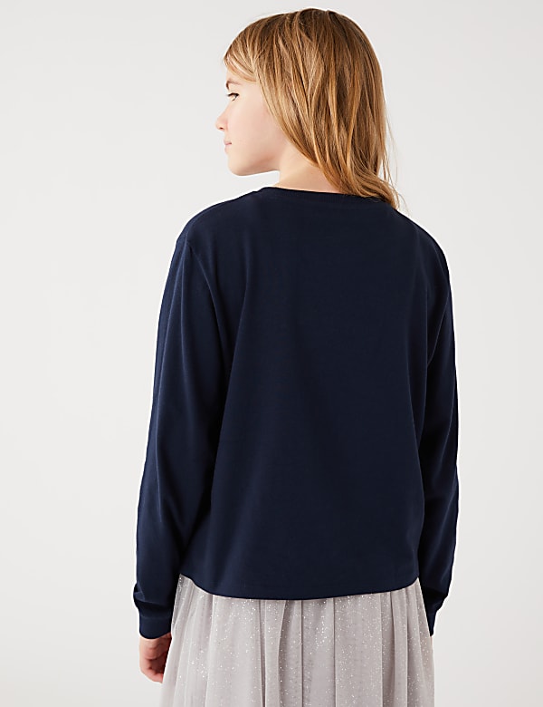 Pure Cotton Sequin Space Top