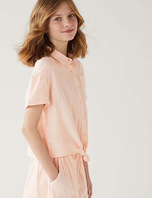 Pure Cotton Blouse (6-16 Yrs)