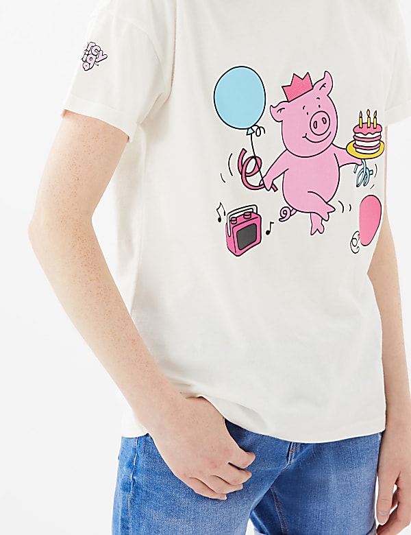 Pure Cotton Percy Pig™ T-Shirt (2-16 Yrs)