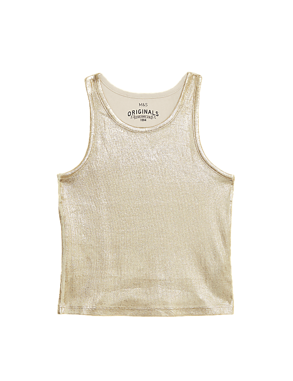Cotton Rich Foil Vest (6-16 Yrs)