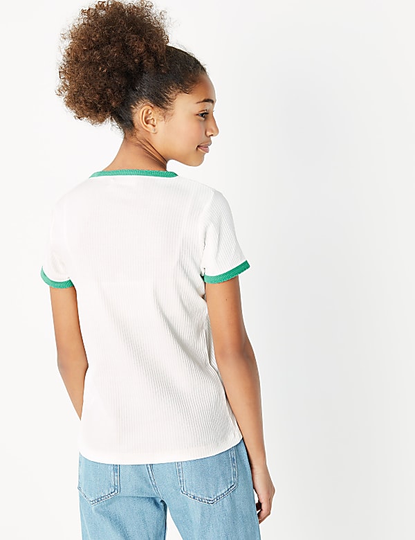 Cotton Floral T-Shirt (6-16 Yrs)