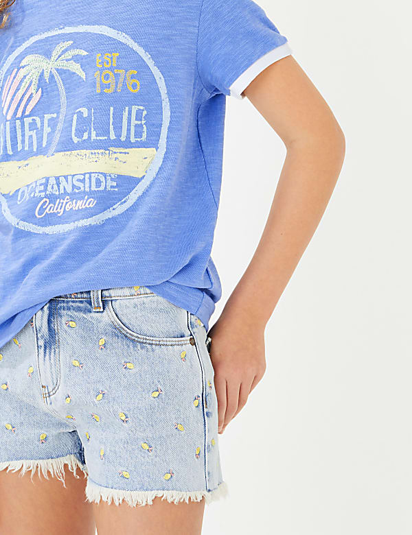 Cotton Surf Club Slogan T-Shirt (6-16 Yrs)