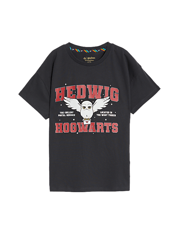 Harry Potter™ Pure Cotton Hedwig T-Shirt (6-16 Yrs)
