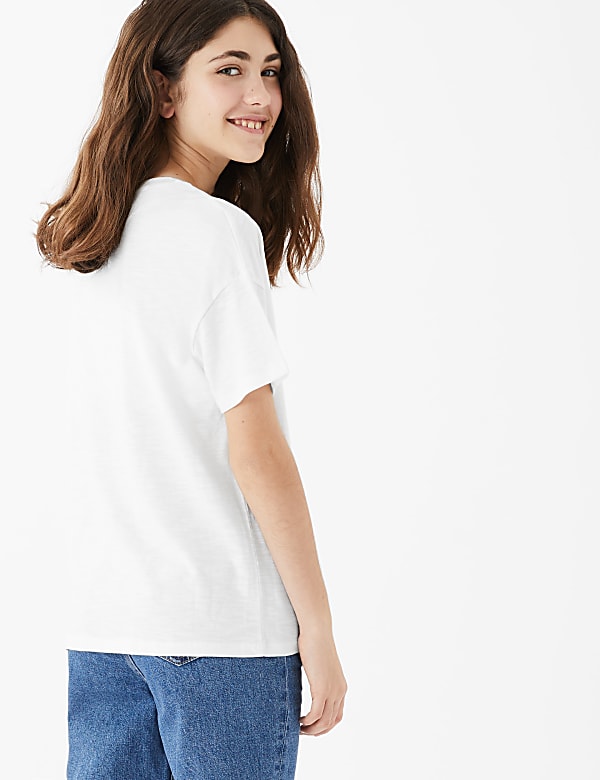 Pure Cotton Earth Day Slogan T-Shirt (6-16 Yrs)