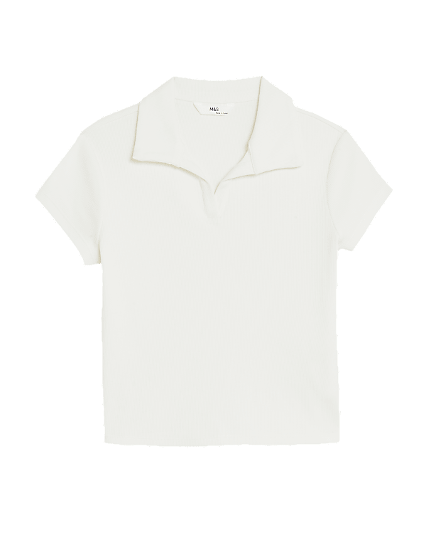 Cotton Rich Ribbed T-Shirt
