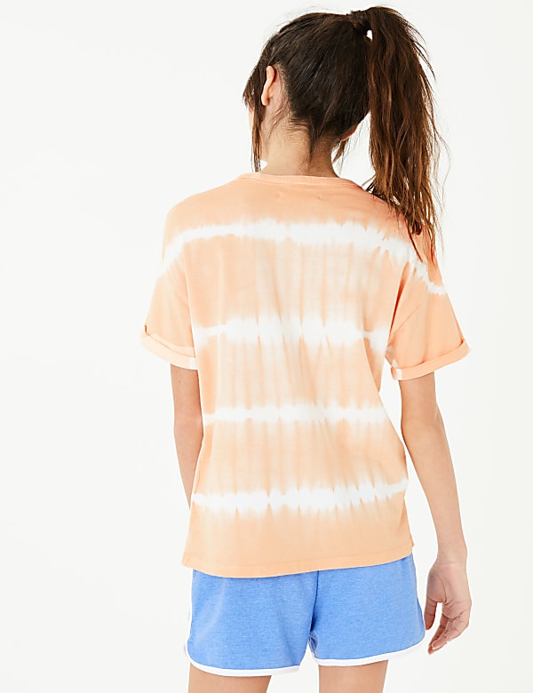 Pure Cotton Tie Dye T-Shirt (6-16 Yrs)