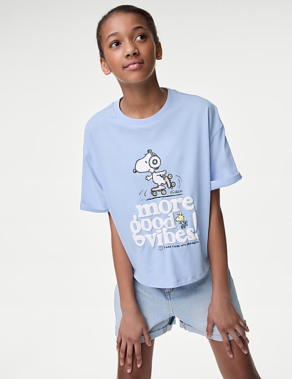Camiseta 100% algodón de Snoopy™ (6-16&nbsp;años) - US