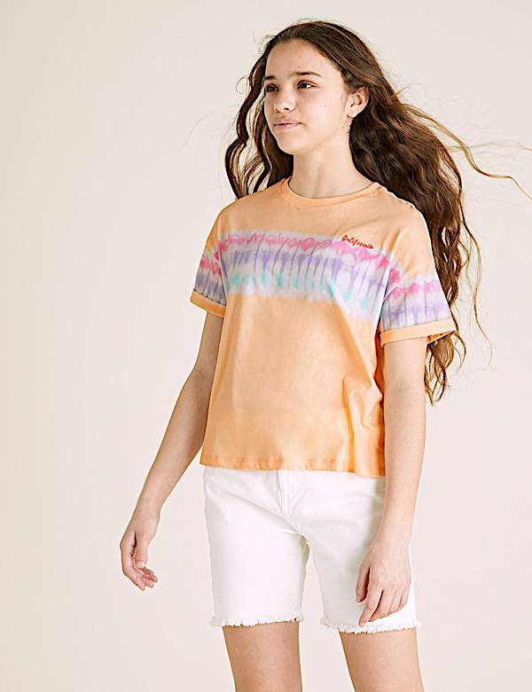 Pure Cotton Tie Dye T-Shirt