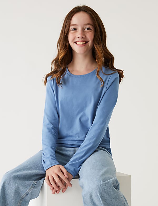 5pk Pure Cotton Plain Tops