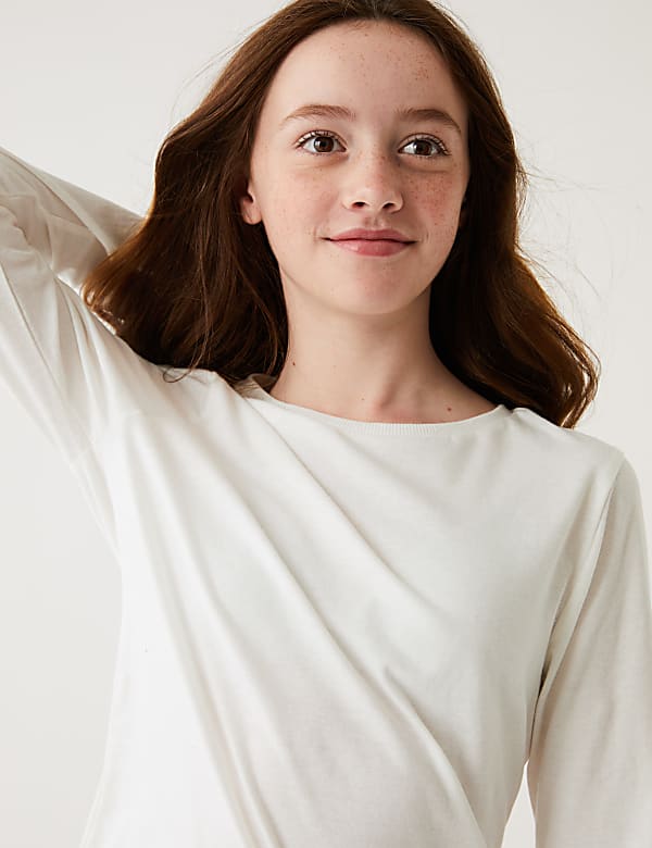 5pk Pure Cotton Plain Tops