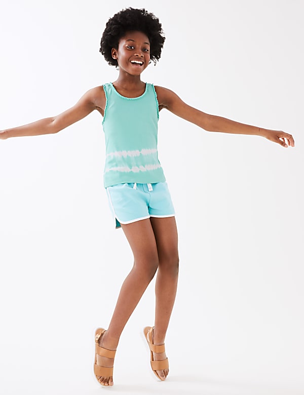 Cotton Rich Tie Dye Vest (6-16 Yrs)