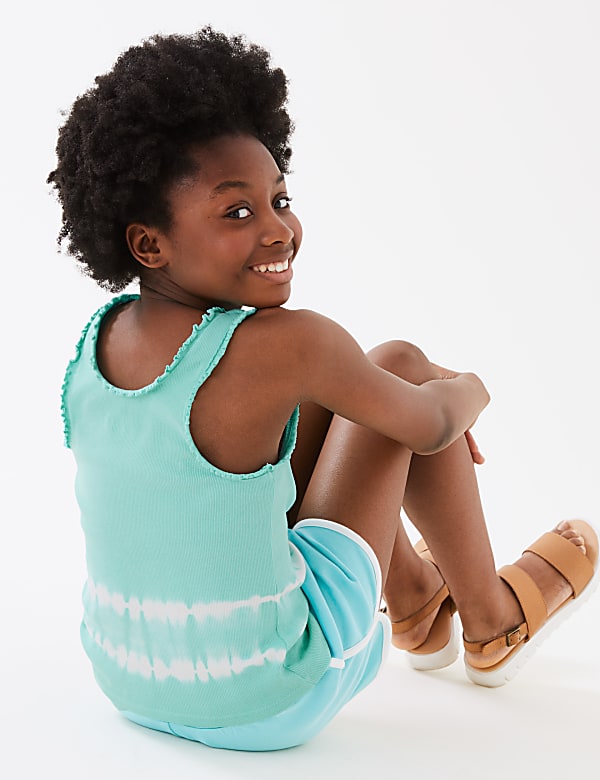 Cotton Rich Tie Dye Vest (6-16 Yrs)