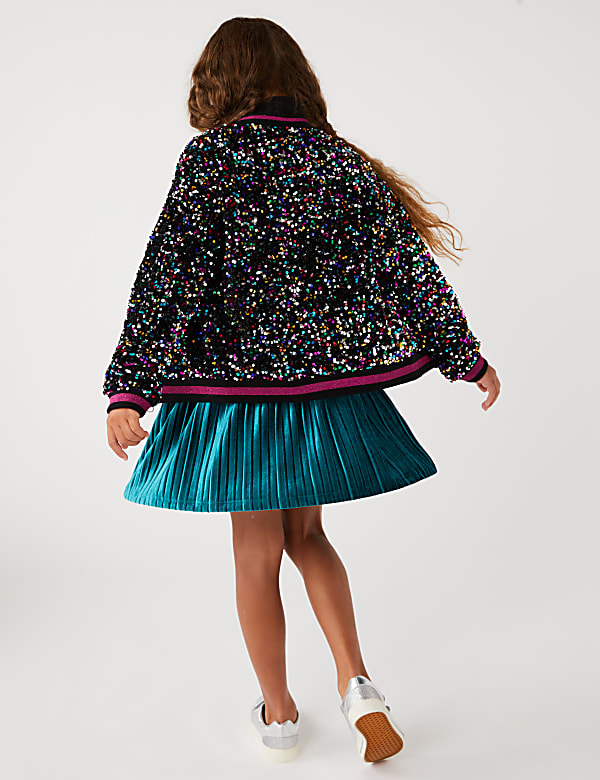 Sequin Bomber Jacket (6-16 Yrs)
