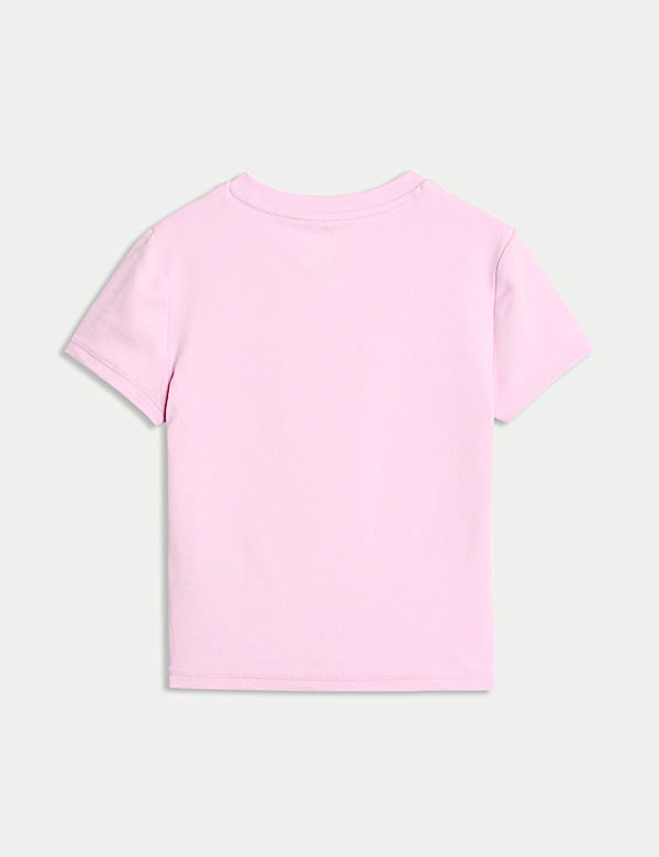 Cotton Rich Fitted Slogan T-Shirt (2-16 Yrs)