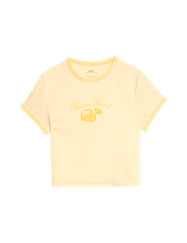 Cotton Rich Printed T-Shirt (6-16 Yrs)