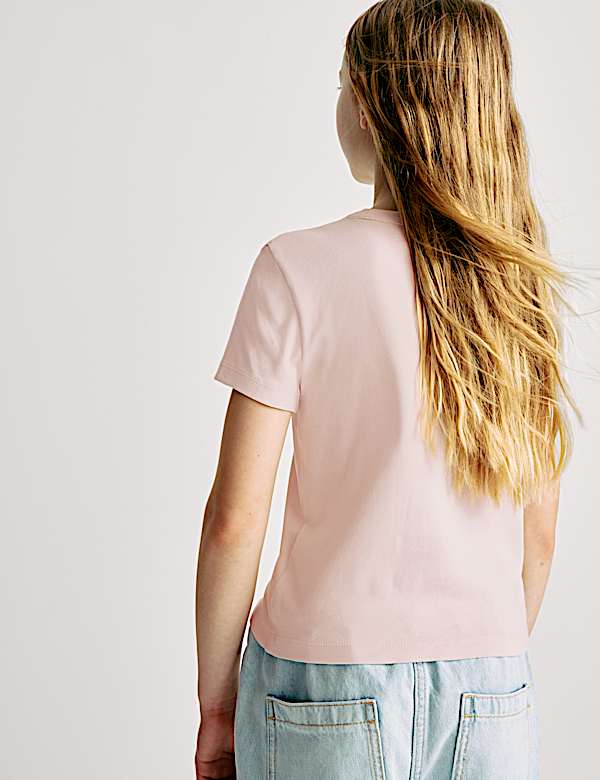 Pure Cotton Lilo & Stitch™ Cropped Top (2-16 Yrs) - JE