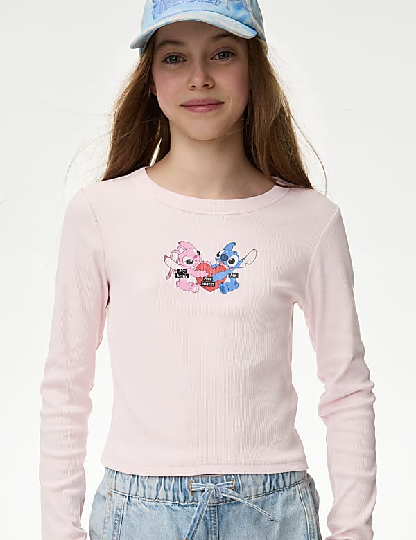 Cotton Rich Lilo & Stitch™ T-shirt (6-16 Yrs) - RO