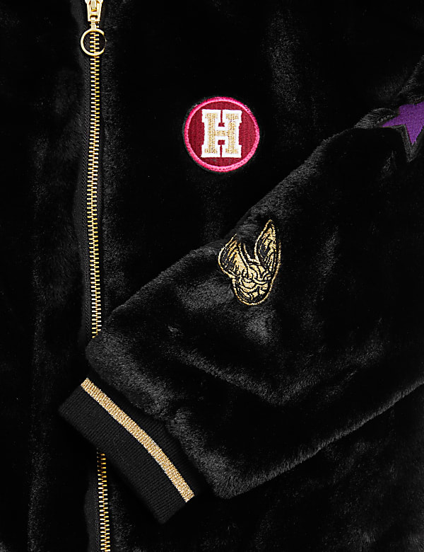 Harry Potter™ Faux Fur Bomber Jacket (2-16 Yrs)